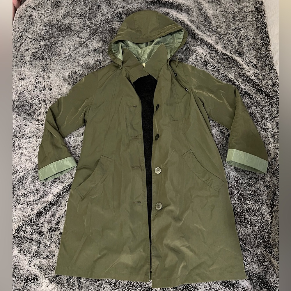 Appleseed's Olive Green Hooded Coat